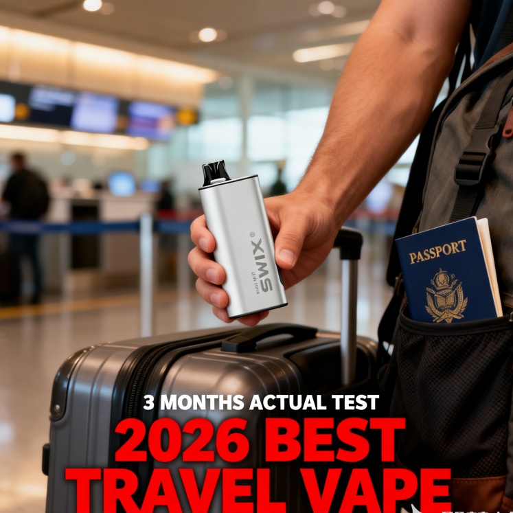 Best Travel Vape in 2026: My Honest Experience Using Disposable Vapes on the Road