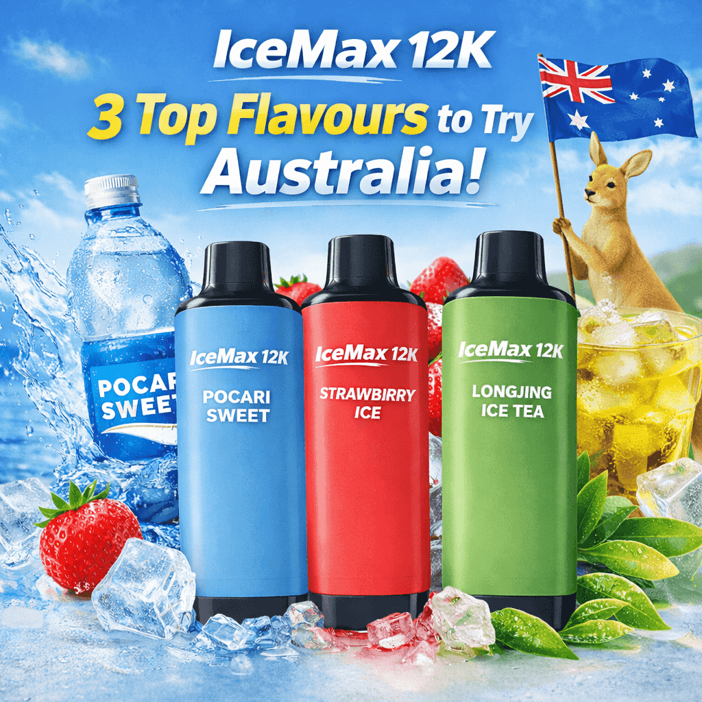 Best IceMax Disposable Vape Flavours for Australian Users (Low-Sweet Picks)